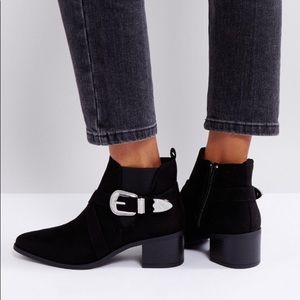 ASOS Chelsea Ankle Boots with buckle!
